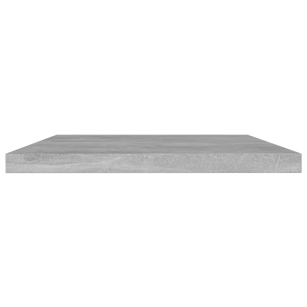 Bücherregal-Bretter 8 Stk. Betongrau 60x10x1,5 cm Holzwerkstoff