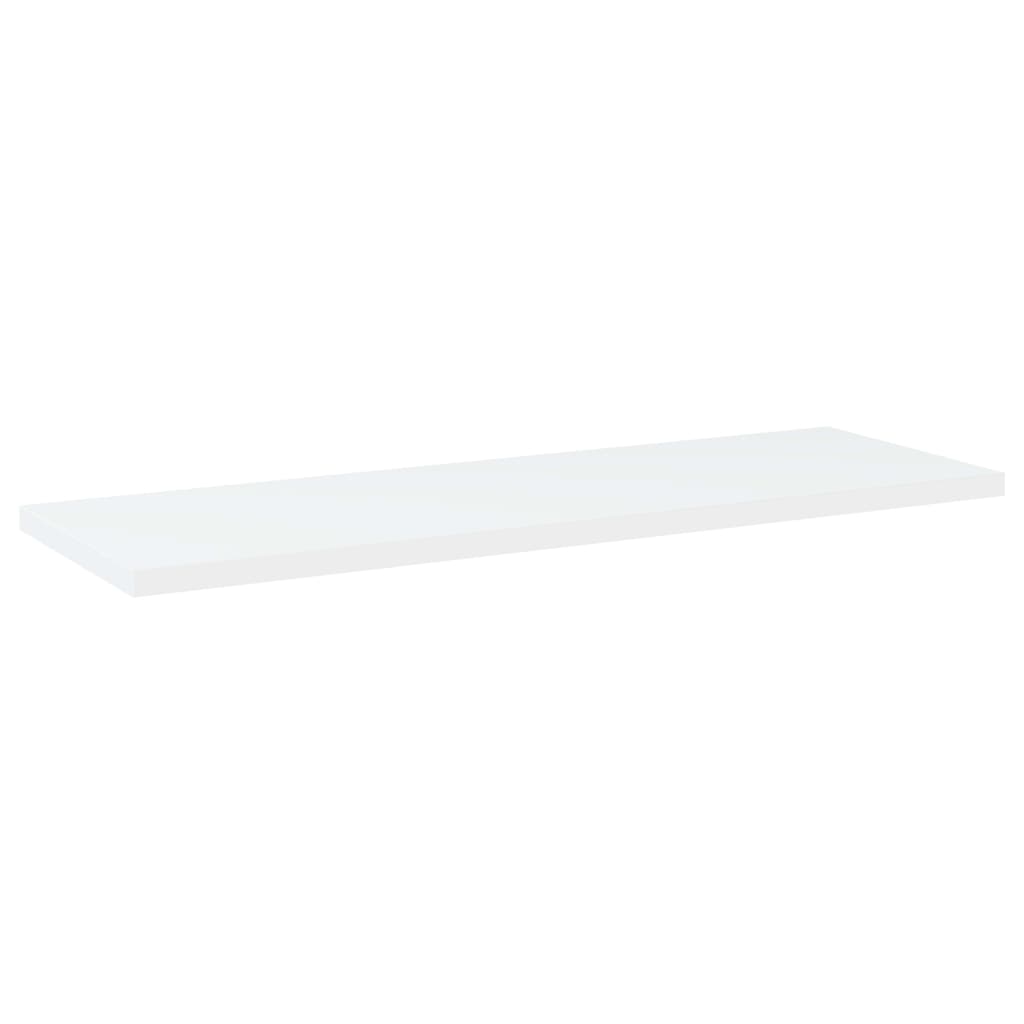 Bücherregal-Bretter 8 Stk. Weiß 60x20x1,5 cm Holzwerkstoff