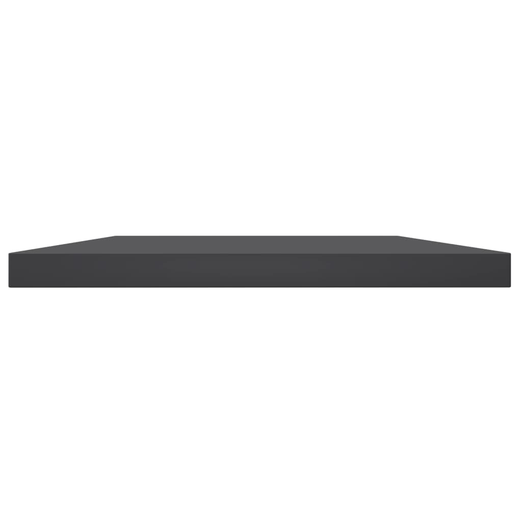 Bücherregal-Bretter 4 Stk. Grau 60x20x1,5 cm Holzwerkstoff