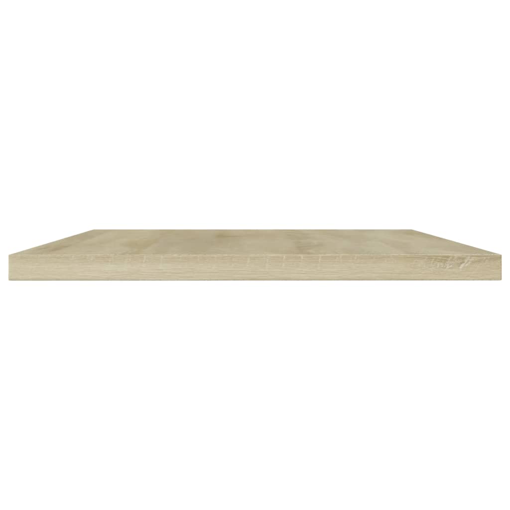 Bücherregal-Bretter 4 Stk. Sonoma-Eiche 60x20x1,5 cm