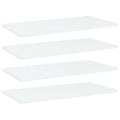 Bücherregal-Bretter 4 Stk. Weiß 60x30x1,5 cm Holzwerkstoff