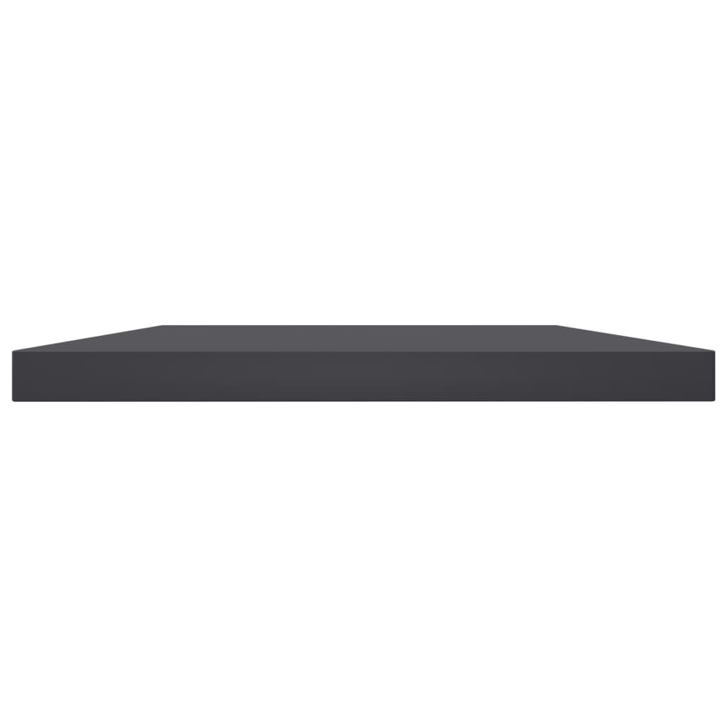 Bücherregal-Bretter 4 Stk. Grau 60x30x1,5 cm Holzwerkstoff