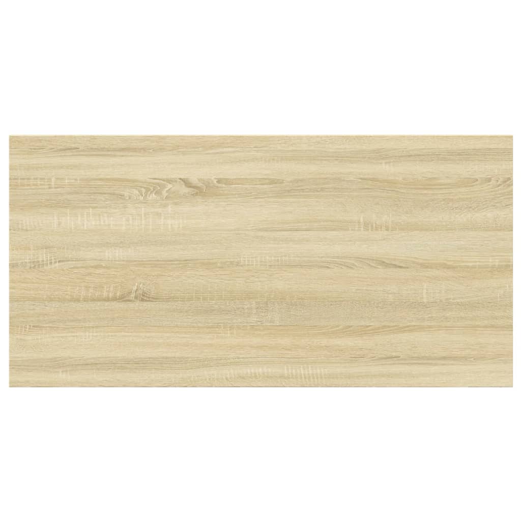 Bücherregal-Bretter 4 Stk. Sonoma-Eiche 60x30x1,5 cm
