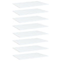 Bücherregal-Bretter 8 Stk. Weiß 60x40x1,5 cm Holzwerkstoff