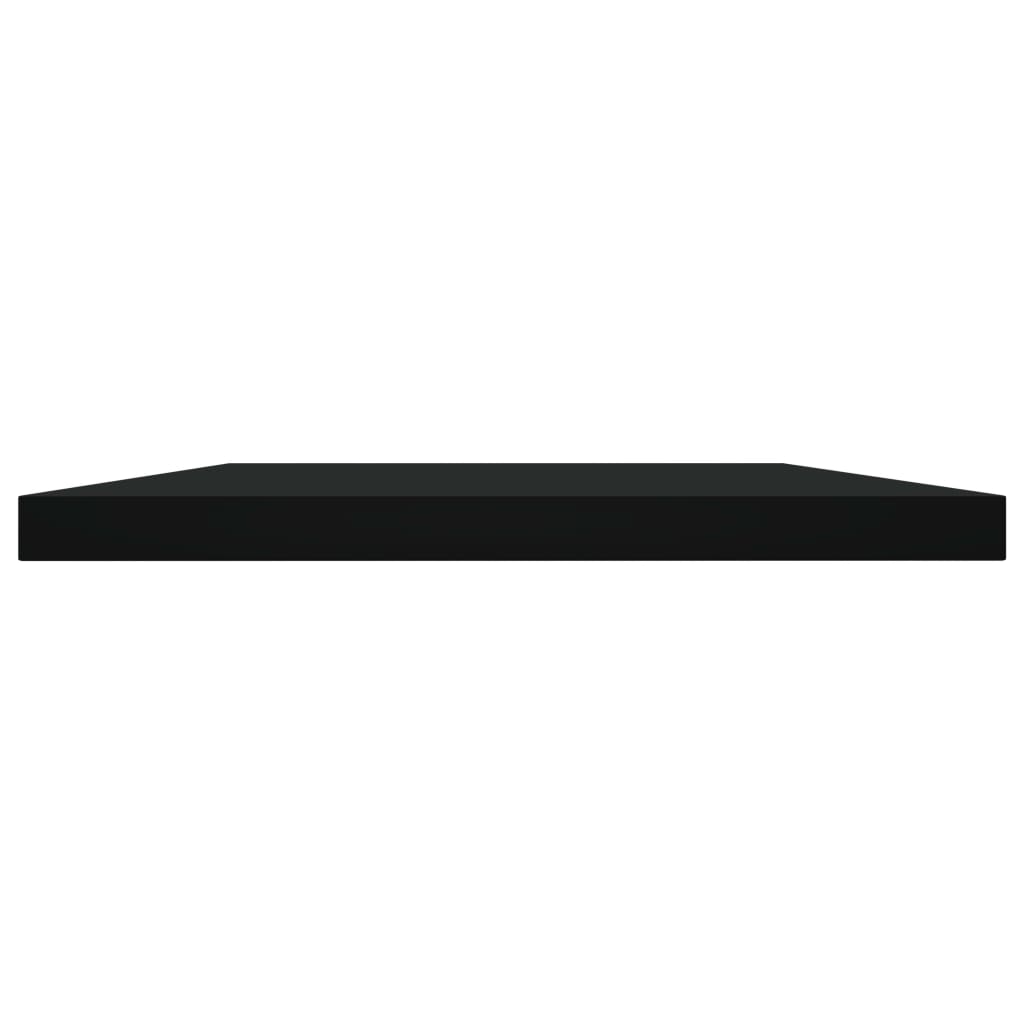 Bücherregal-Bretter 8 Stk. Schwarz 60x40x1,5 cm Holzwerkstoff