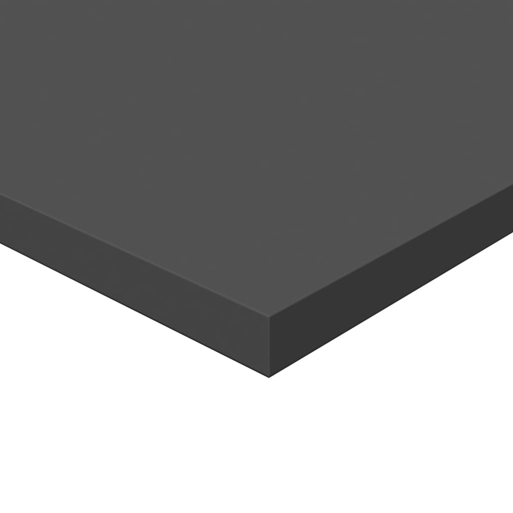 Bücherregal-Bretter 4 Stk. Grau 60x40x1,5 cm Holzwerkstoff