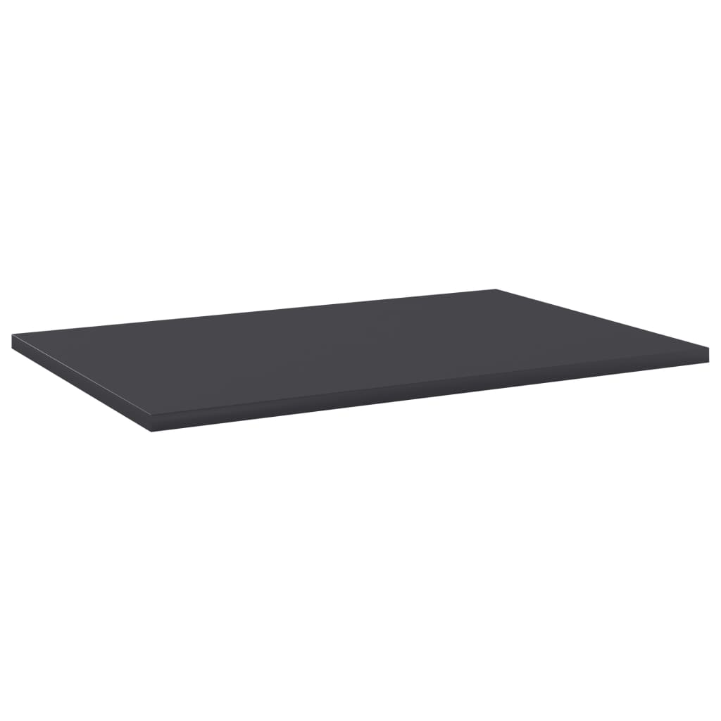 Bücherregal-Bretter 8 Stk. Grau 60x40x1,5 cm Holzwerkstoff