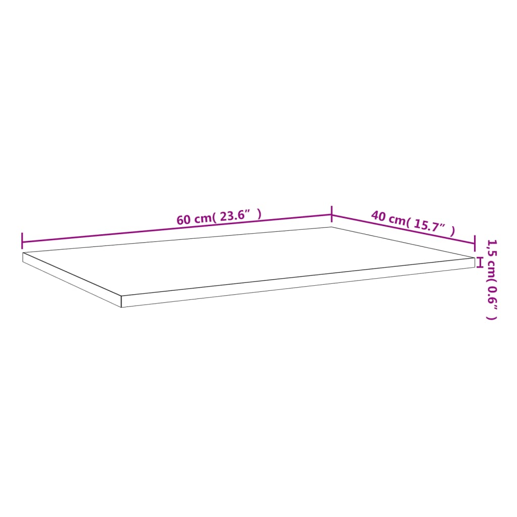 Bücherregal-Bretter 4 Stk. Hochglanz-Schwarz 60x40x1,5 cm