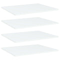 Bücherregal-Bretter 4 Stk. Weiß 60x50x1,5 cm Holzwerkstoff