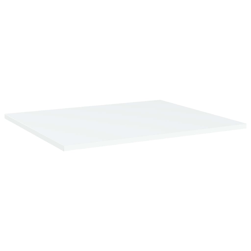 Bücherregal-Bretter 8 Stk. Weiß 60x50x1,5 cm Holzwerkstoff
