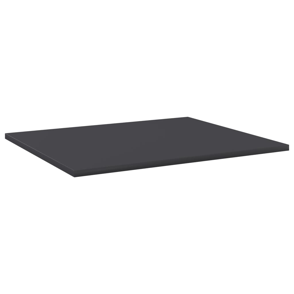 Bücherregal-Bretter 4 Stk. Grau 60x50x1,5 cm Holzwerkstoff