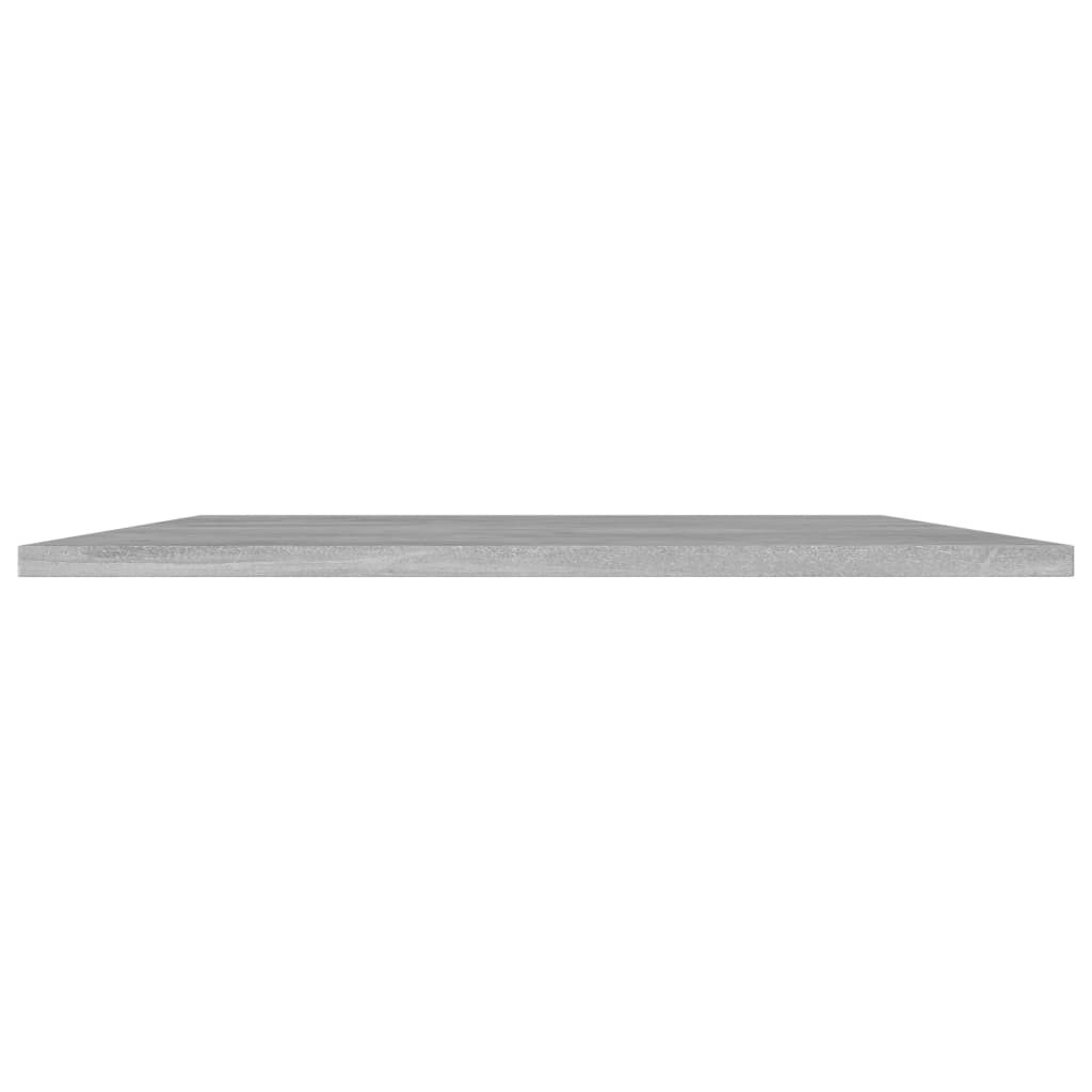 Bücherregal-Bretter 4 Stk. Betongrau 60x50x1,5 cm Holzwerkstoff