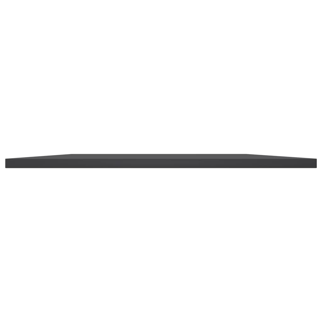 Bücherregal-Bretter 8 Stk. Grau 80x20x1,5 cm Holzwerkstoff
