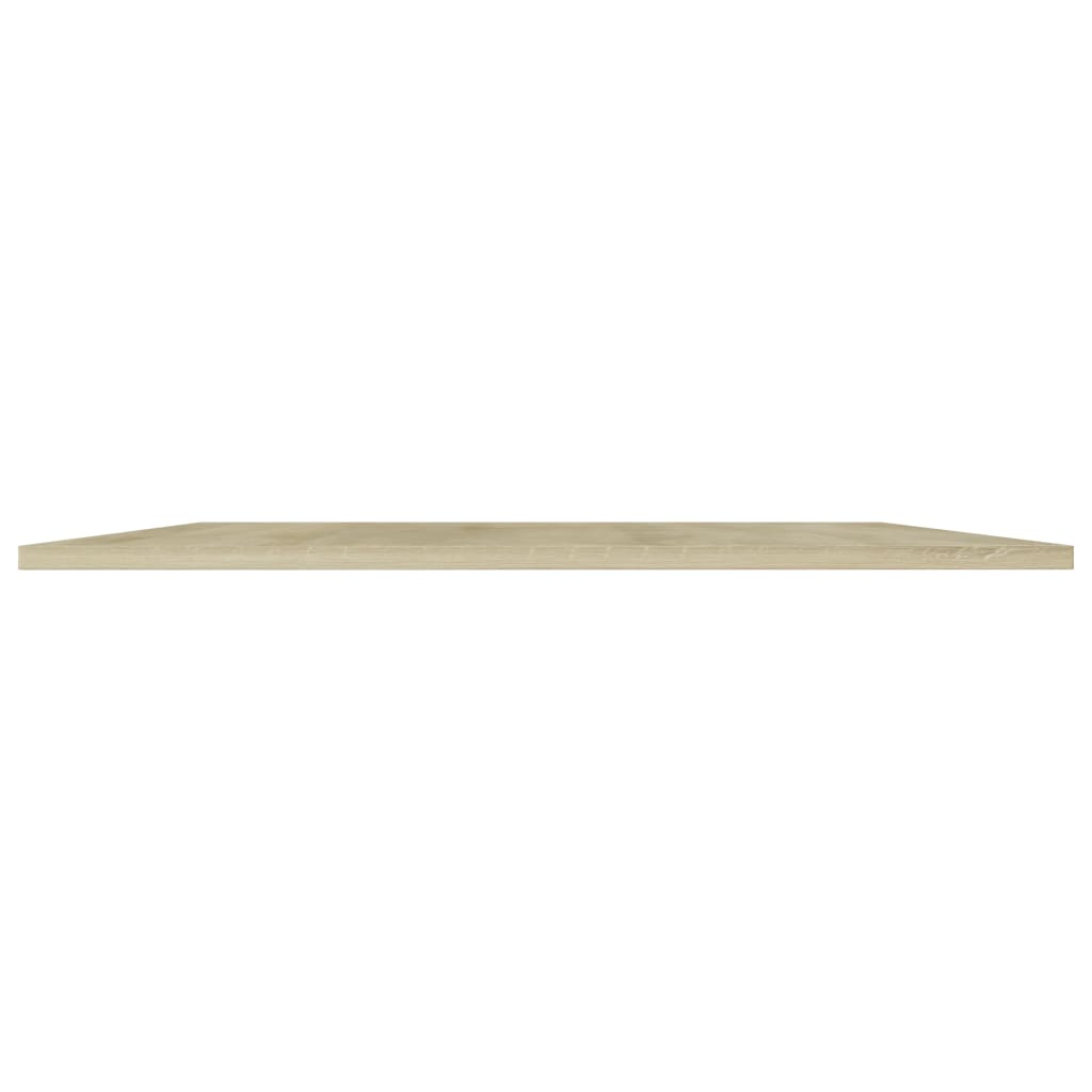 Bücherregal-Bretter 4 Stk. Sonoma-Eiche 80x20x1,5 cm