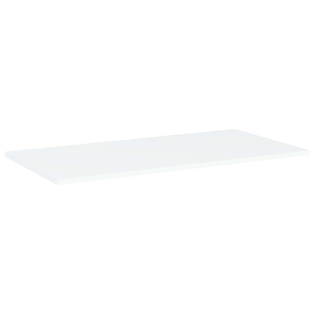 Bücherregal-Bretter 8 Stk. Weiß 80x40x1,5 cm Holzwerkstoff