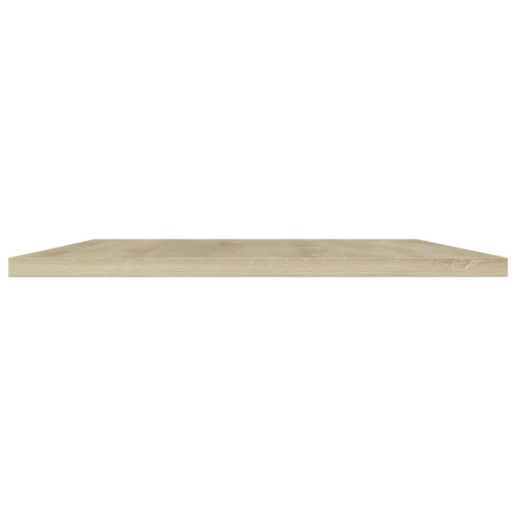 Bücherregal-Bretter 8 Stk. Sonoma-Eiche 80x40x1,5 cm