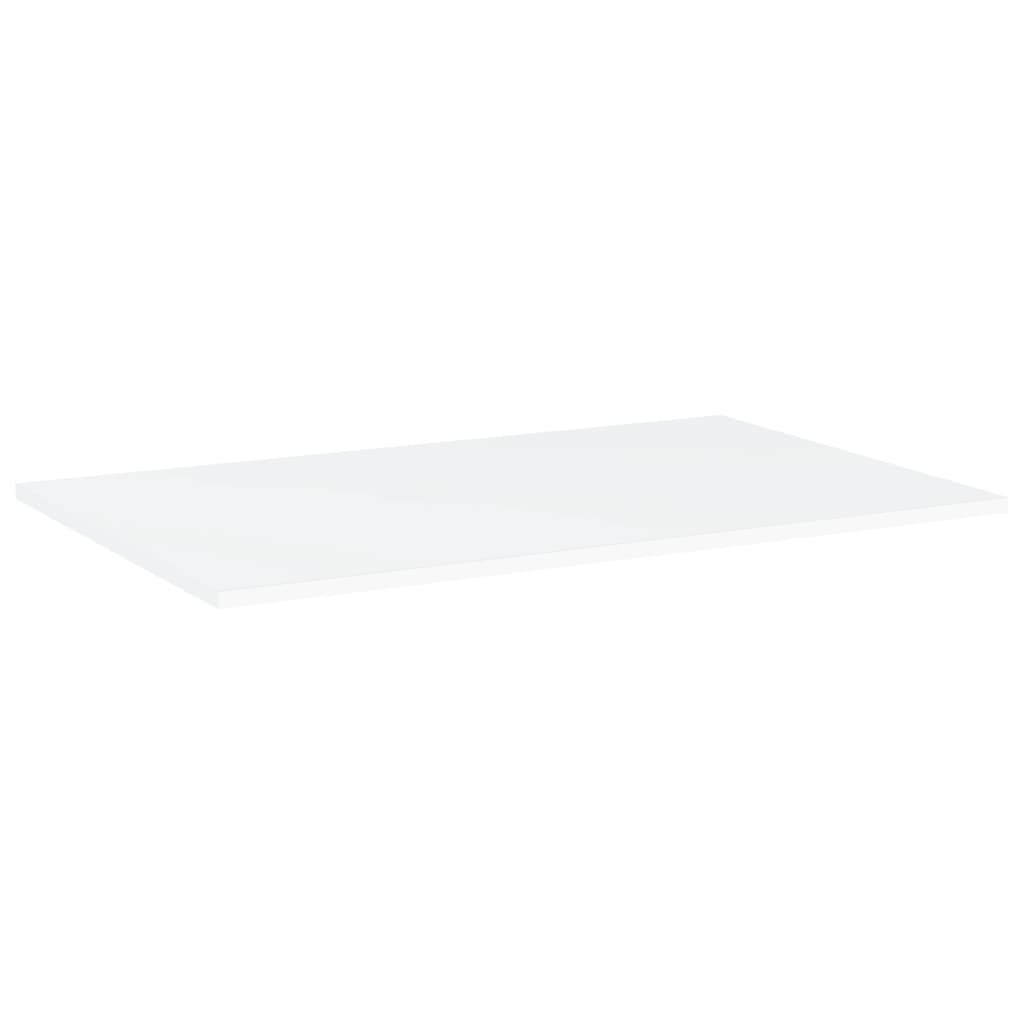 Bücherregal-Bretter 4 Stk. Weiß 80x50x1,5 cm Holzwerkstoff