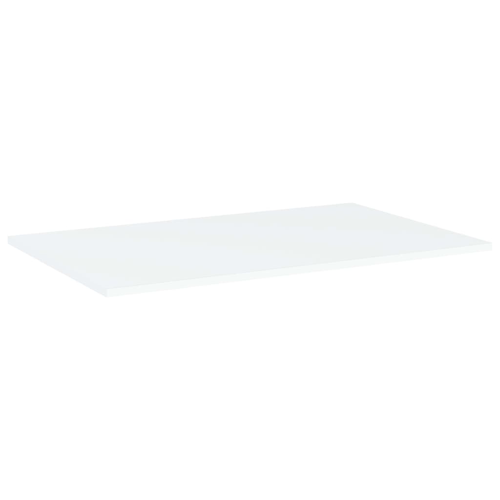 Bücherregal-Bretter 8 Stk. Weiß 80x50x1,5 cm Holzwerkstoff
