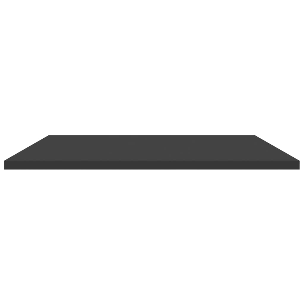Bücherregal-Bretter 4 Stk. Grau 80x50x1,5 cm Holzwerkstoff
