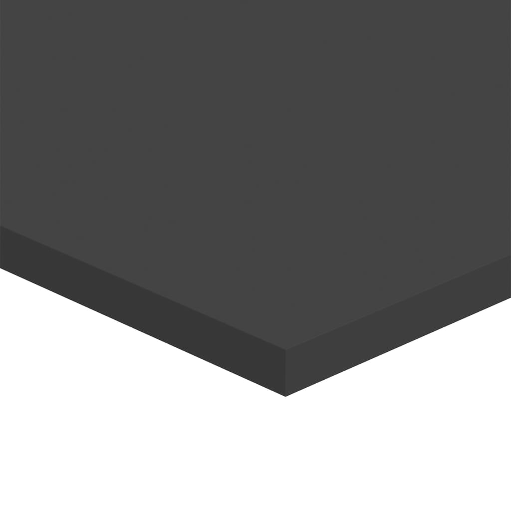 Bücherregal-Bretter 4 Stk. Grau 80x50x1,5 cm Holzwerkstoff