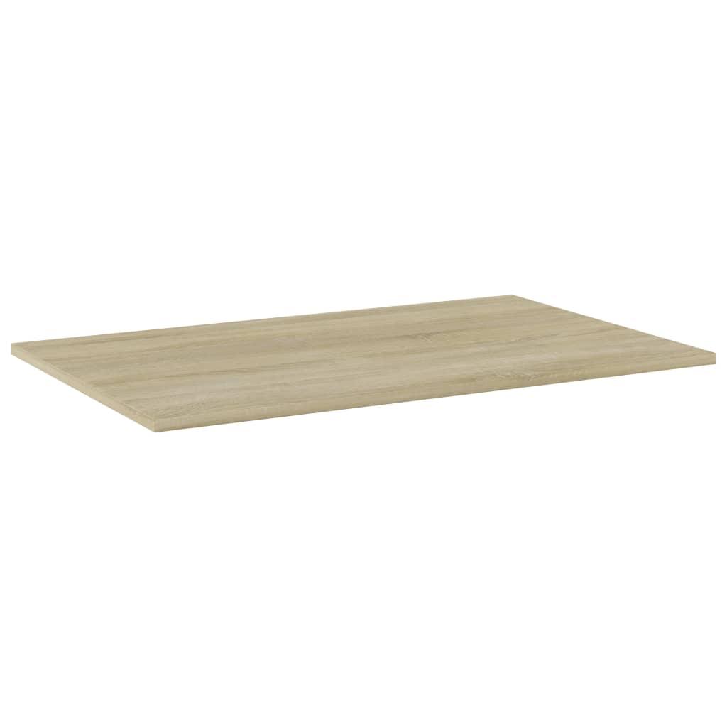 Bücherregal-Bretter 8 Stk. Sonoma-Eiche 80x50x1,5 cm