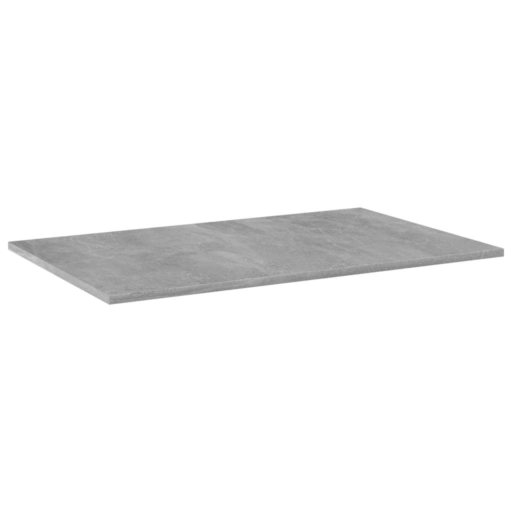 Bücherregal-Bretter 4 Stk. Betongrau 80x50x1,5 cm Holzwerkstoff