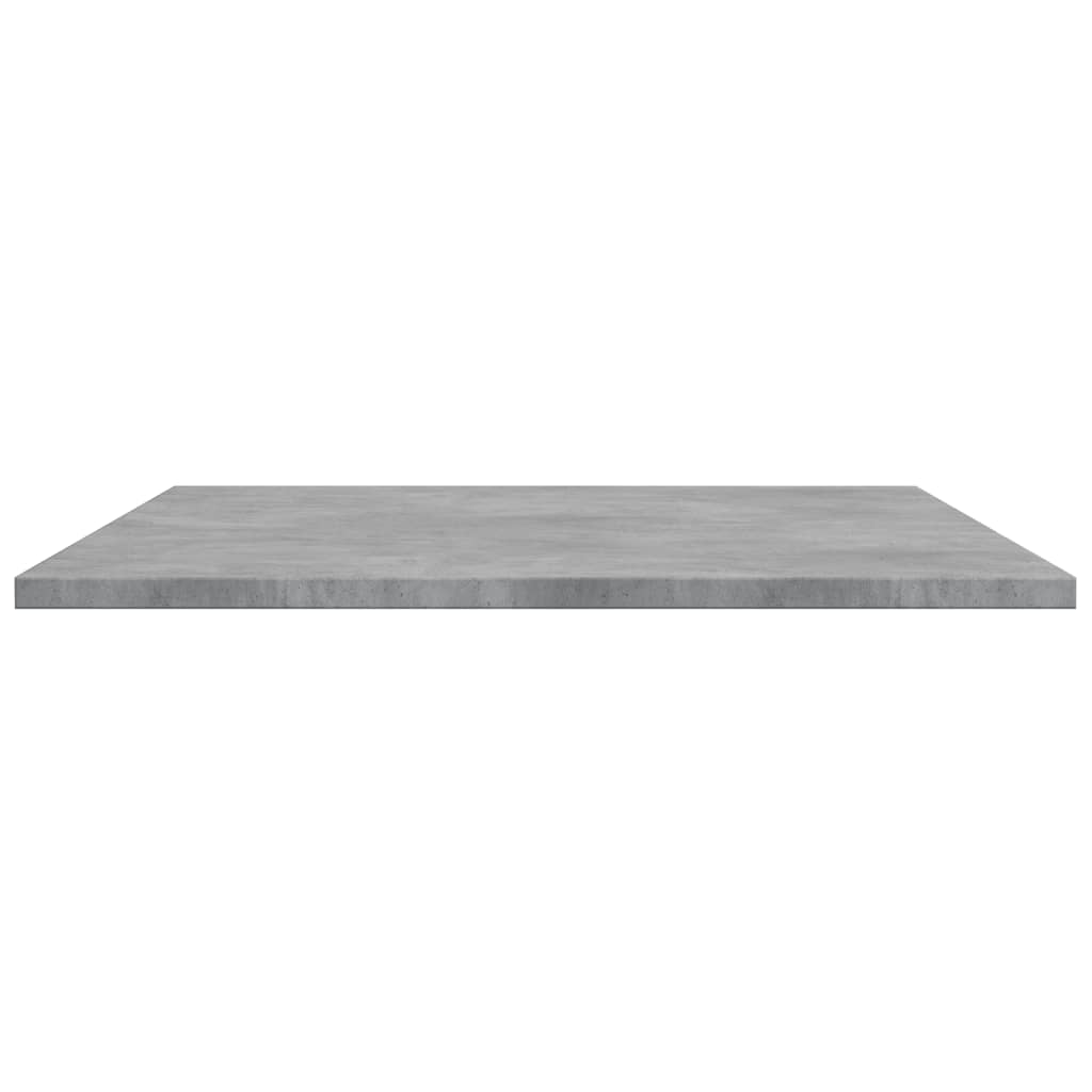 Bücherregal-Bretter 8 Stk. Betongrau 80x50x1,5 cm Holzwerkstoff