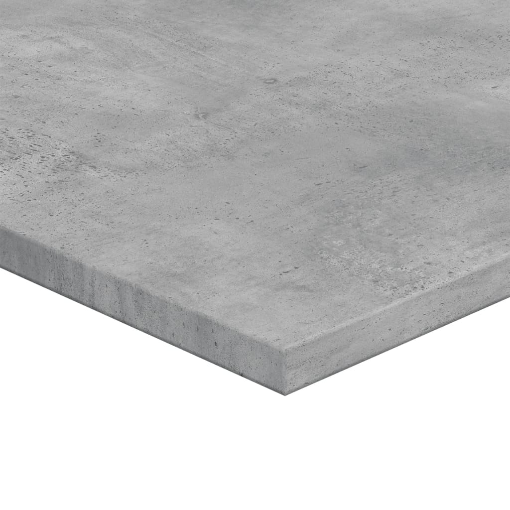Bücherregal-Bretter 8 Stk. Betongrau 80x50x1,5 cm Holzwerkstoff