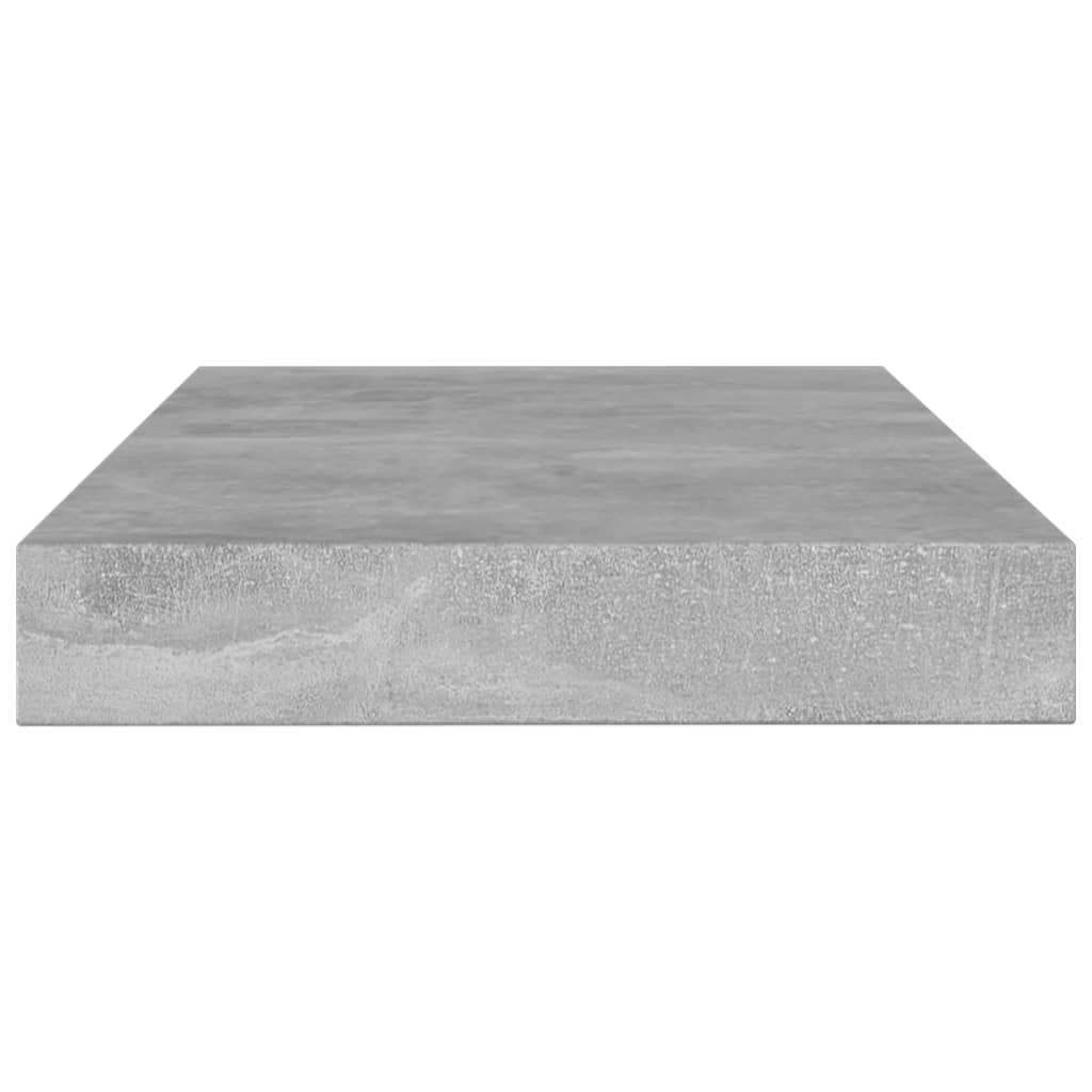 Bücherregal-Bretter 8 Stk. Betongrau 100x10x1,5cm Holzwerkstoff