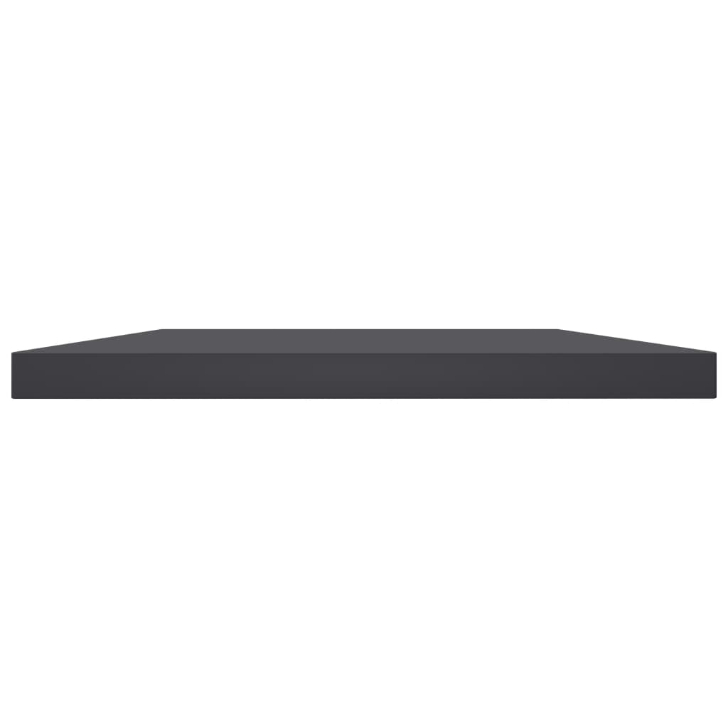 Bücherregal-Bretter 4 Stk. Grau 100x20x1,5 cm Holzwerkstoff