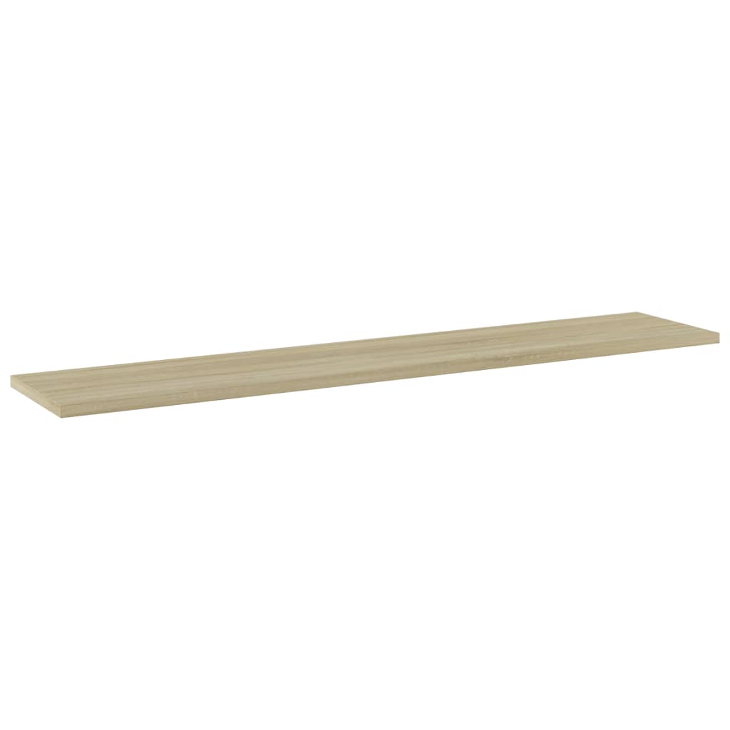 Bücherregal-Bretter 4 Stk. Sonoma-Eiche 100x20x1,5 cm