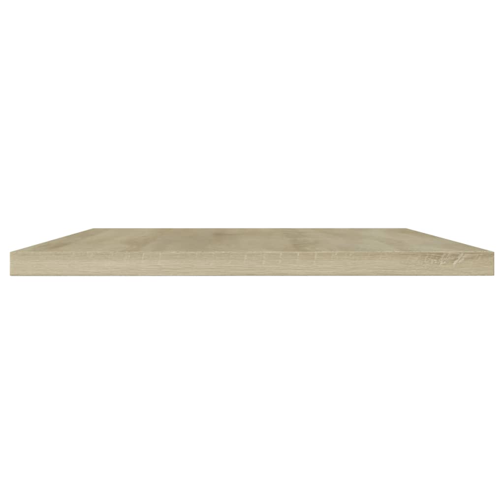 Bücherregal-Bretter 4 Stk. Sonoma-Eiche 100x20x1,5 cm