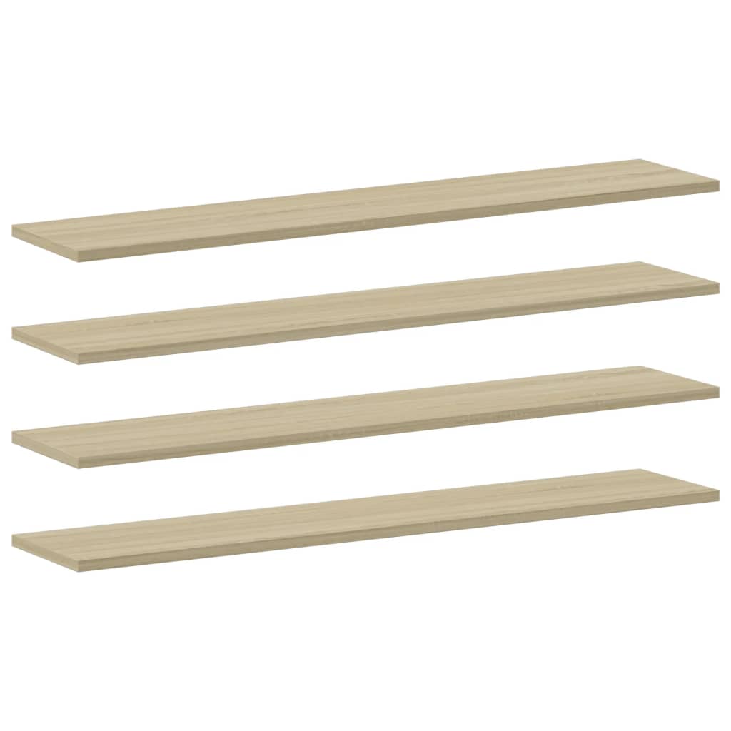 Bücherregal-Bretter 8 Stk. Sonoma-Eiche 100x20x1,5 cm