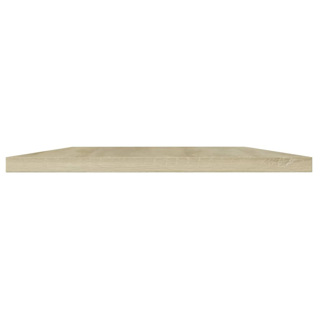Bücherregal-Bretter 8 Stk. Sonoma-Eiche 100x30x1,5 cm