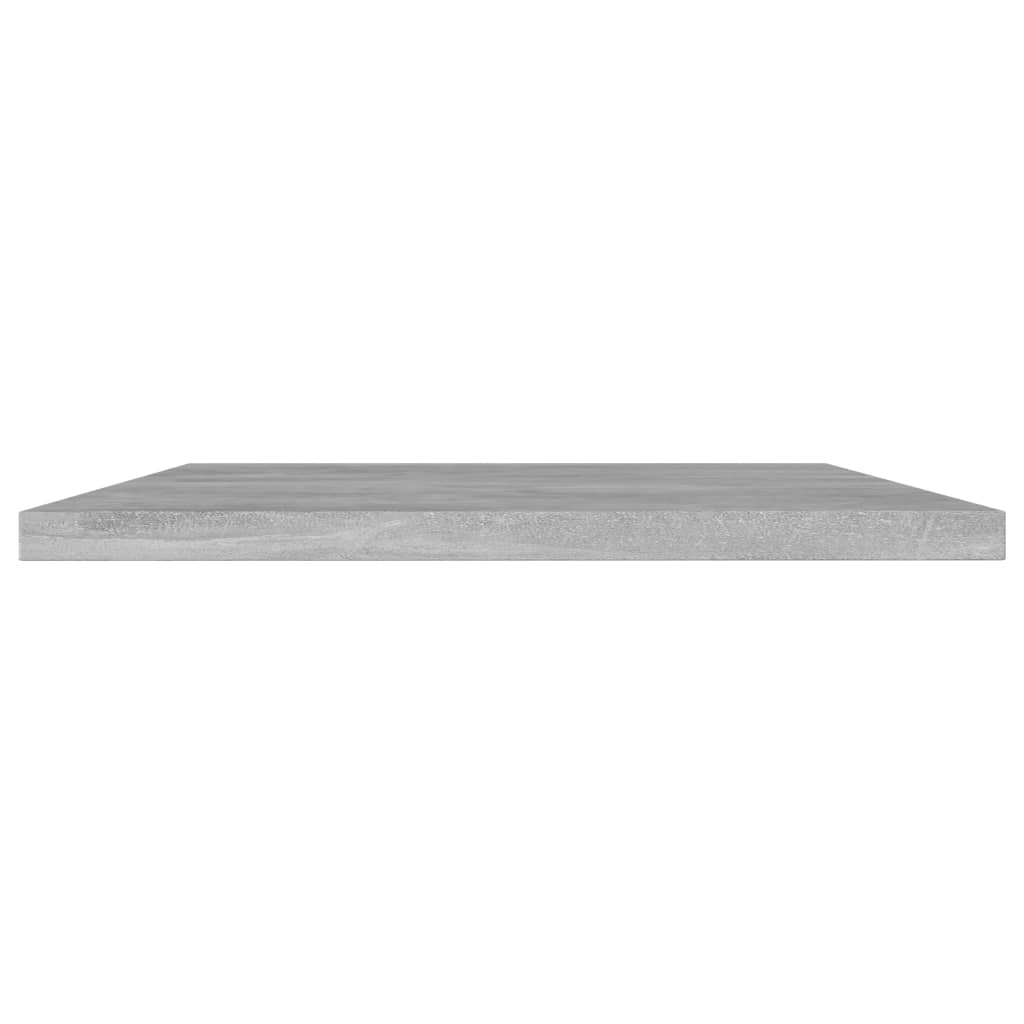 Bücherregal-Bretter 8 Stk. Betongrau 100x30x1,5cm Holzwerkstoff