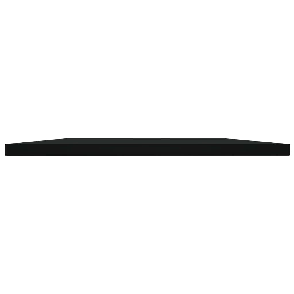 Bücherregal-Bretter 4 Stk. Schwarz 100x40x1,5 cm Holzwerkstoff