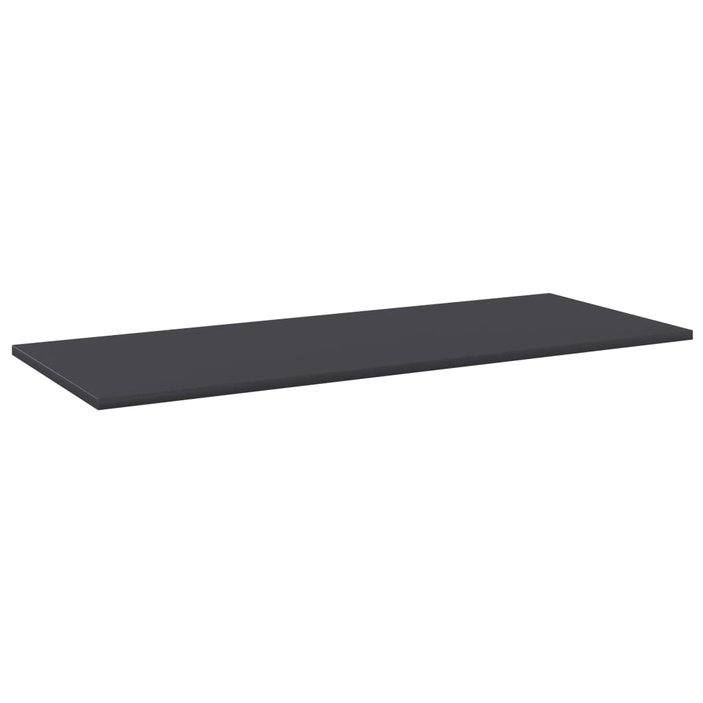 Bücherregal-Bretter 4 Stk. Grau 100x40x1,5 cm Holzwerkstoff
