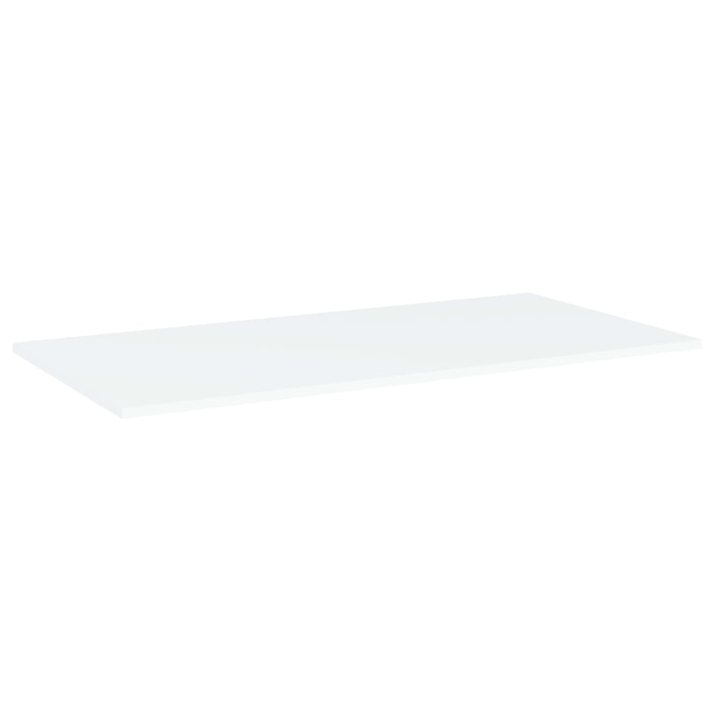 Bücherregal-Bretter 4 Stk. Weiß 100x50x1,5 cm Holzwerkstoff