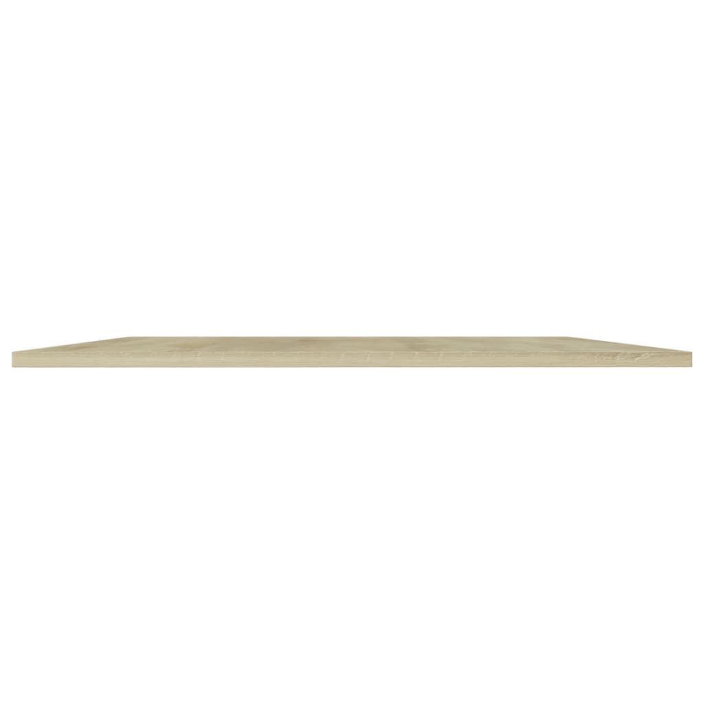Bücherregal-Bretter 4 Stk. Sonoma-Eiche 100x50x1,5 cm