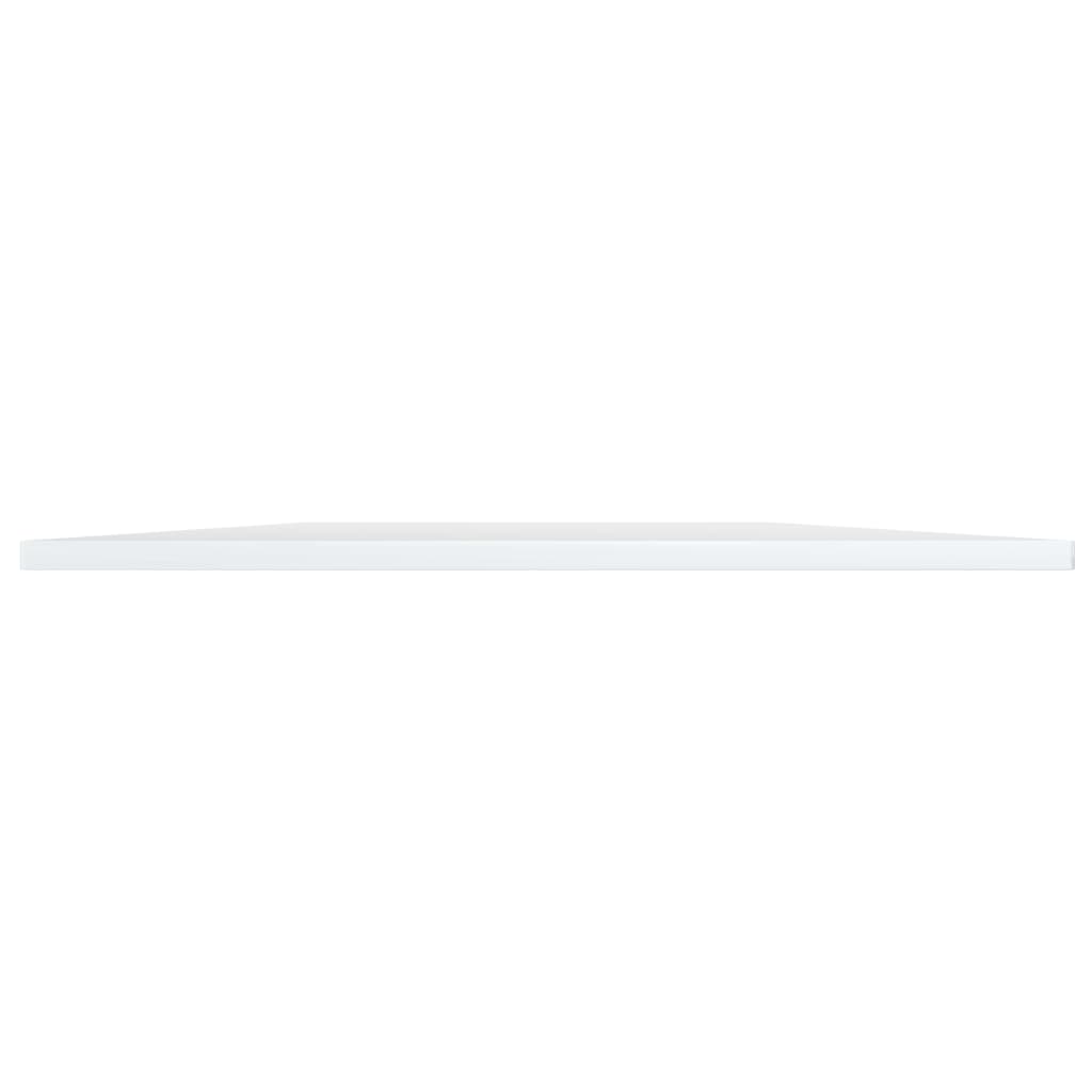Bücherregal-Bretter 4 Stk. Hochglanz-Weiß 100x50x1,5 cm