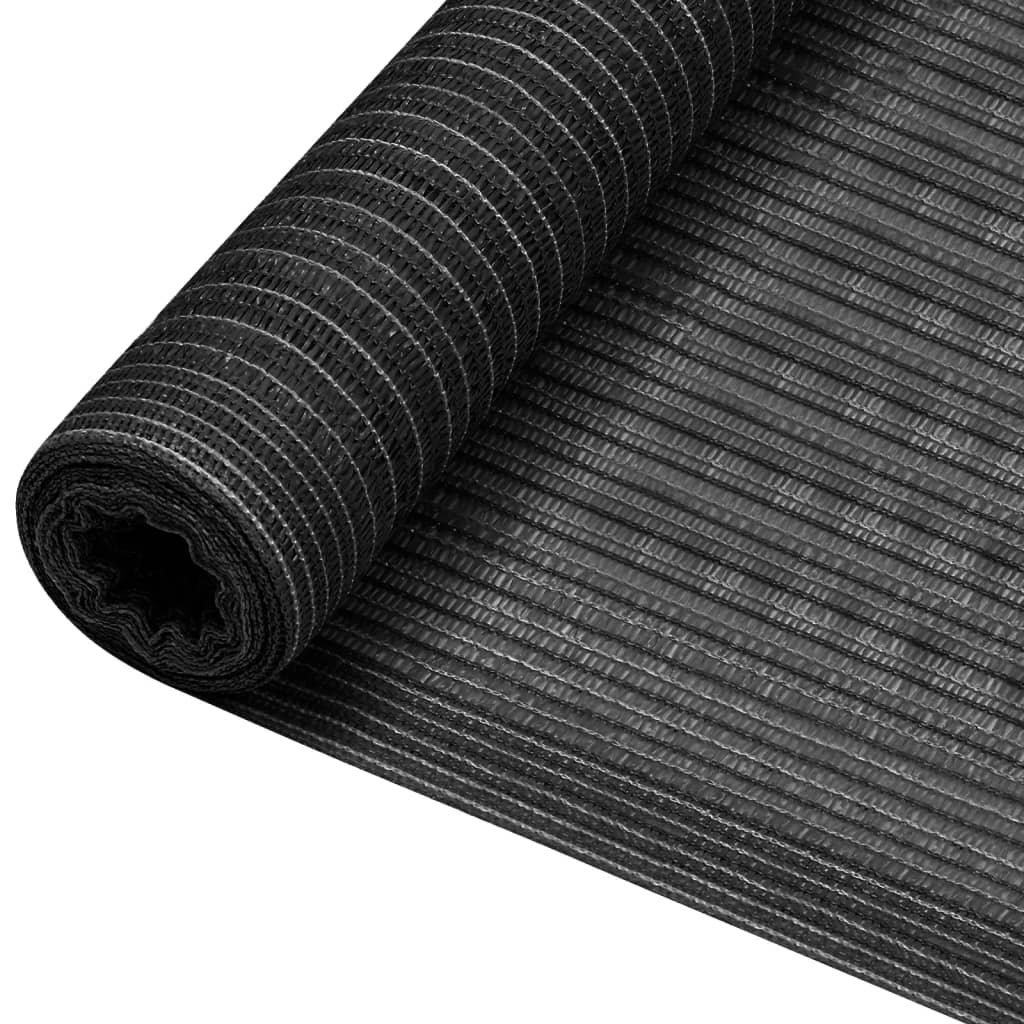 Zaunblende Anthrazit 3,6x50 m HDPE 75 g/m²