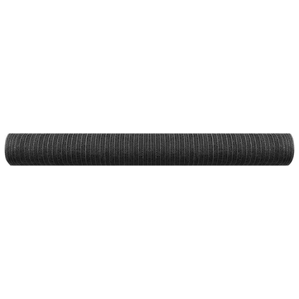 Zaunblende Anthrazit 1,8x50 m HDPE 195 g/m²