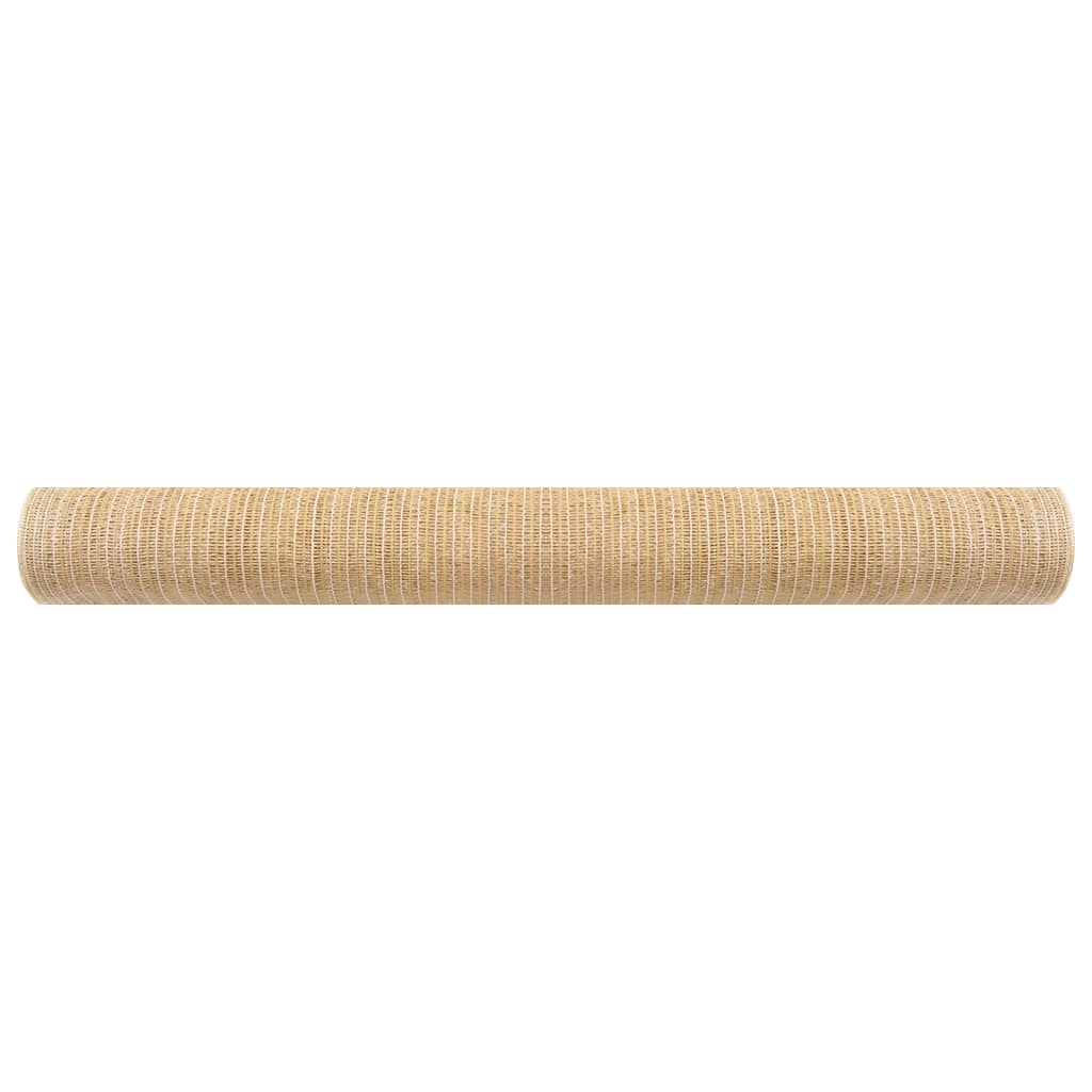 Zaunblende Beige 1,5x25 m HDPE 75 g/m²