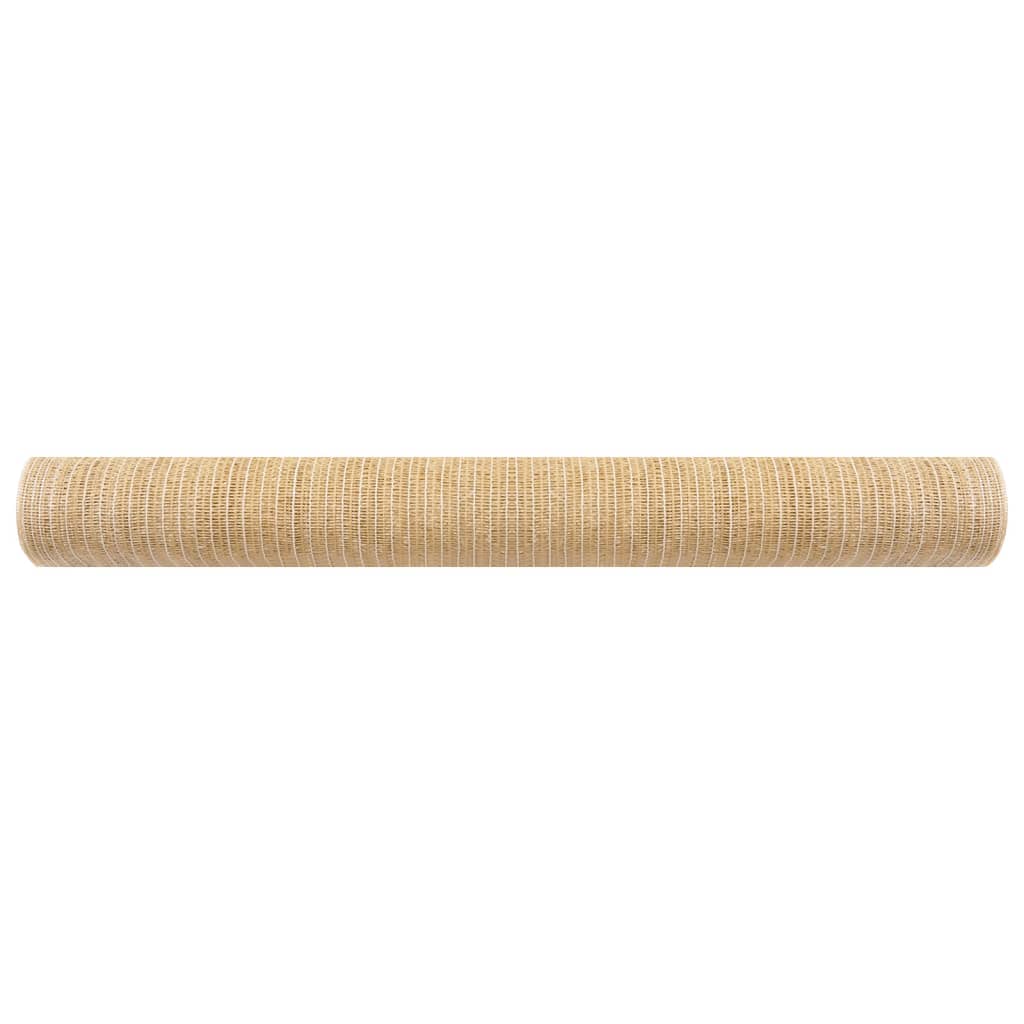 Zaunblende Beige 1,8x10 m HDPE 75 g/m²