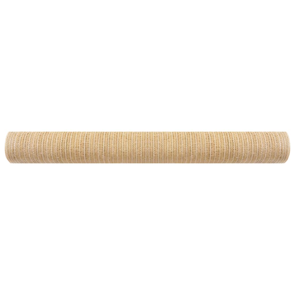 Zaunblende Beige 1x50 m HDPE 150 g/m²