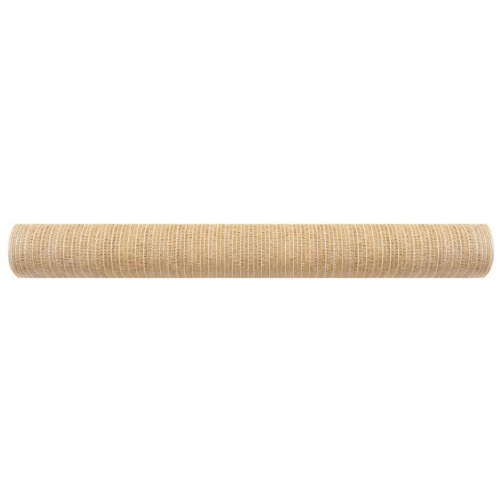 Zaunblende Beige 1x10 m HDPE 195 g/m²