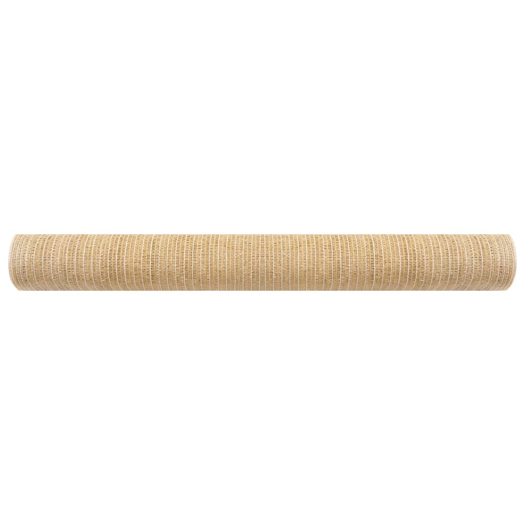 Zaunblende Beige 1,5x10 m HDPE 195 g/m²