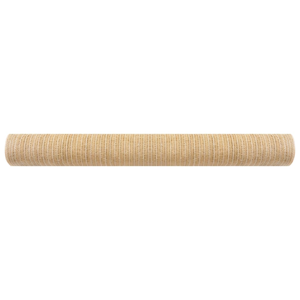 Zaunblende Beige 3,6x25 m HDPE 195 g/m²