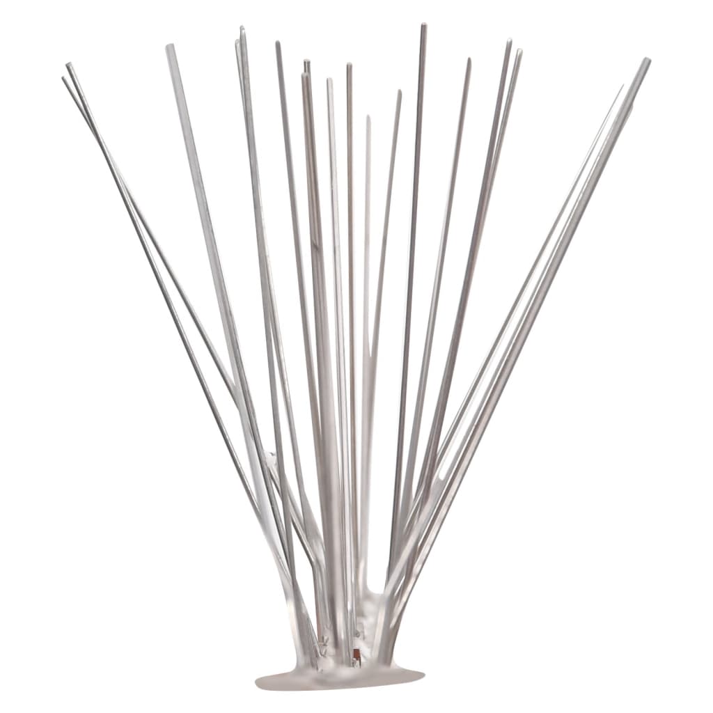 10-tlg. Taubenabwehr Spikes-Set Edelstahl 5 m 5-reihig