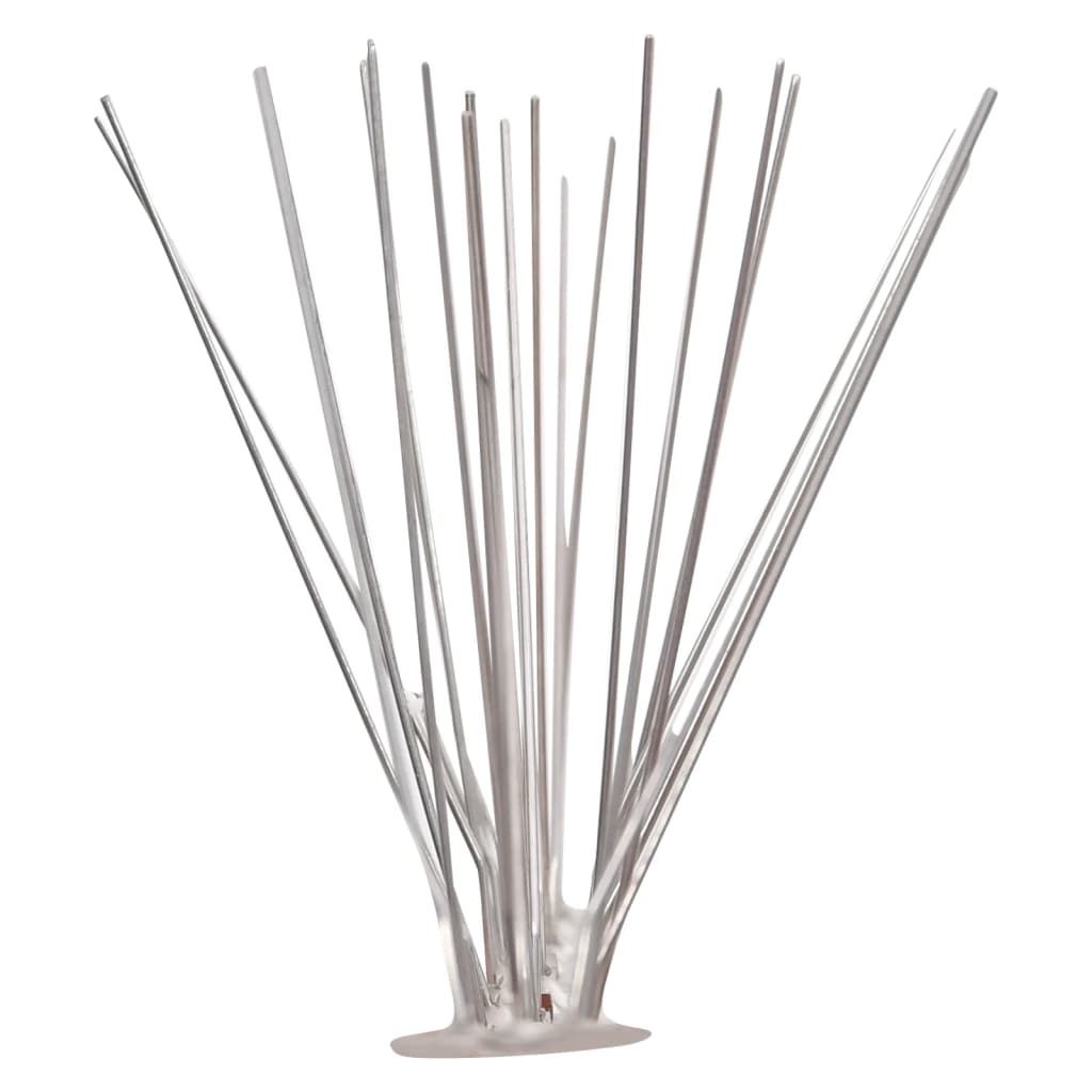 40-tlg. Taubenabwehr Spikes-Set Edelstahl 20 m 5-reihig